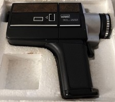 TESTED Vintage VTG Montgomery Ward 8mm Movie Camera Model XL 222 Wide/Tele Lens