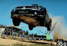 Jari Matti Latvala Driver Signed Autograph Photo Vw Austrian Rally Dealer Coa