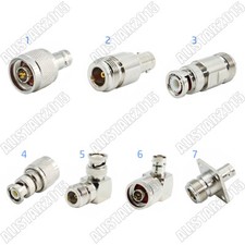 1x BNC Male Female to N Male Female Plug Jack Adapter RF Coaxial Coax Connector