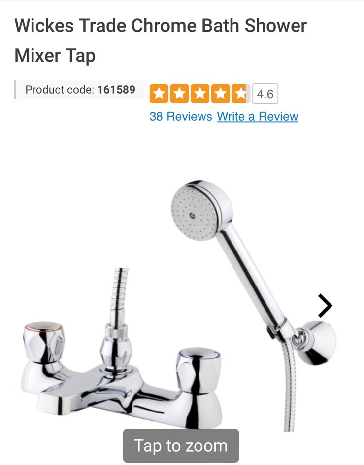 Chrome Bath Shower Mixer Tap eBay