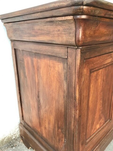 Credenza Carlo X in Noce - Restaurata (in corso d'opera) - Foto 6 di 9