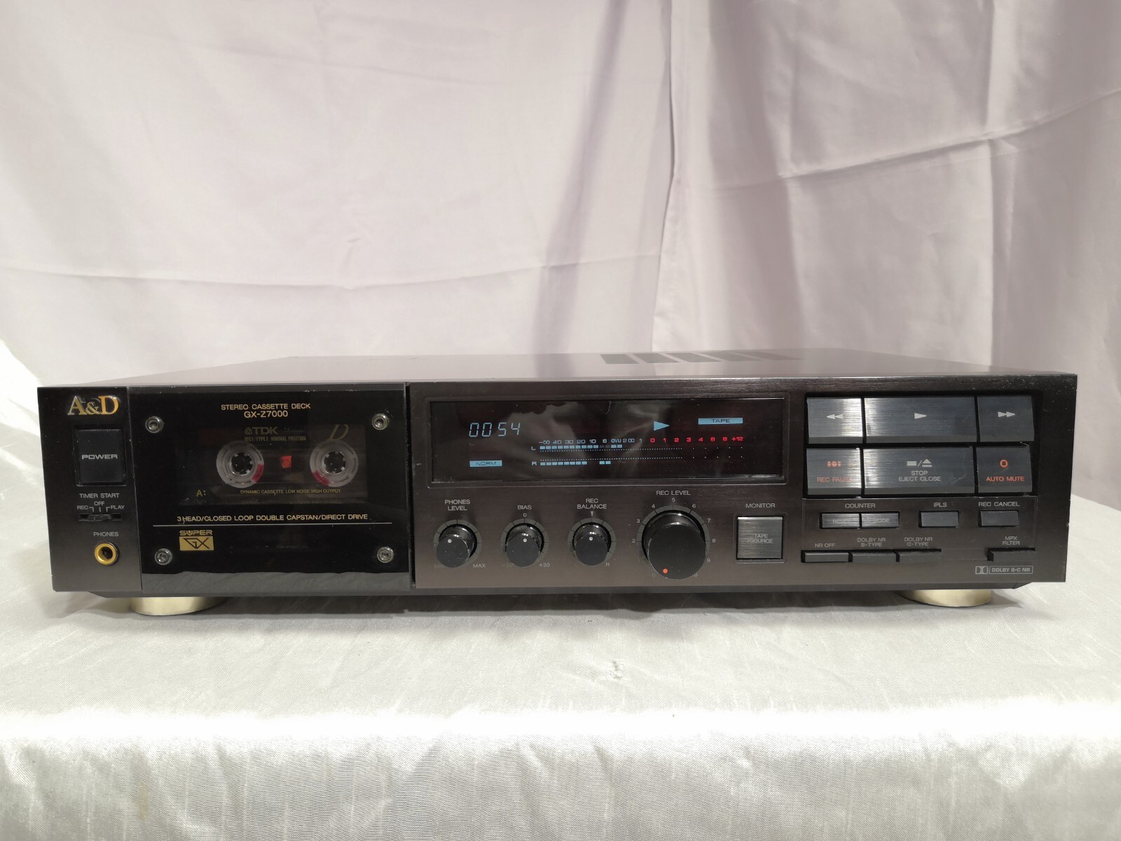 A&D カセットデッキ GX-Z7000 ジャンク品