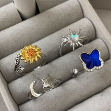 Fidget Ring – Spinner Anxiety Ring for Stress Relief, Focus & Calm