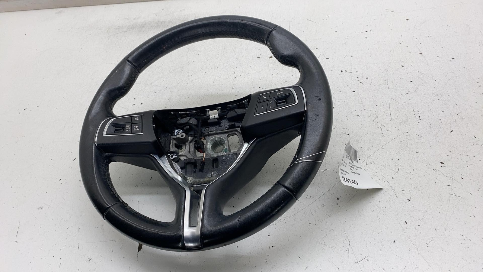 ⭕ 2017-2020 Maserati Levante Steering Wheel Leather Black w/ Control Switch OEM