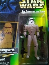 NEW Star Wars The Power of The Force Stormtrooper Action Figure Kenner 1997 T21