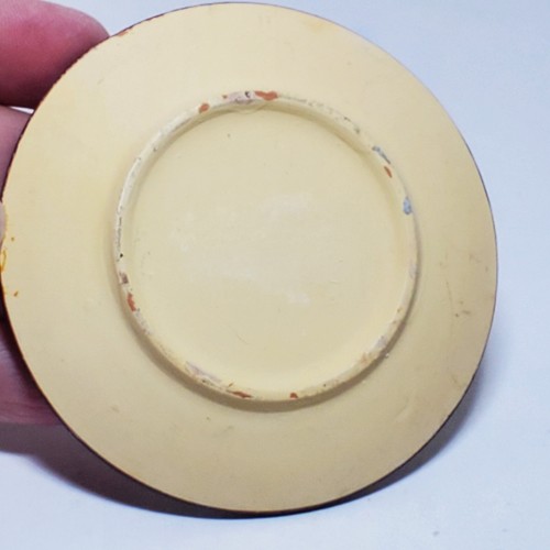 Handpainted Terracotta Ancient Greece Greek Figure Pottery Trinket Ring 3" Dish - Picture 6 of 7