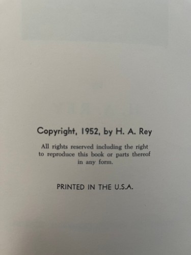 H.A. Rey The Stars A New Way to See Them 1952 First Edition - Picture 4 of 22