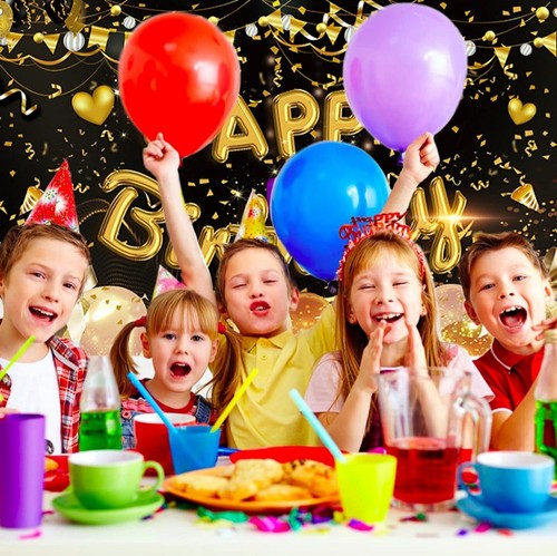 Hintergrund Hintergrund Party Deko für Geburtstagsparty, 43,3 x 71" - Bild 3 von 6