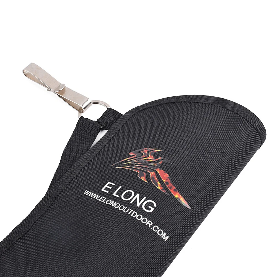 Bolsa lateral de cintura trasera aljaba bolsa de nailon con flecha y arco bolsa objetivo caza 2 colores Foto 3 de 4