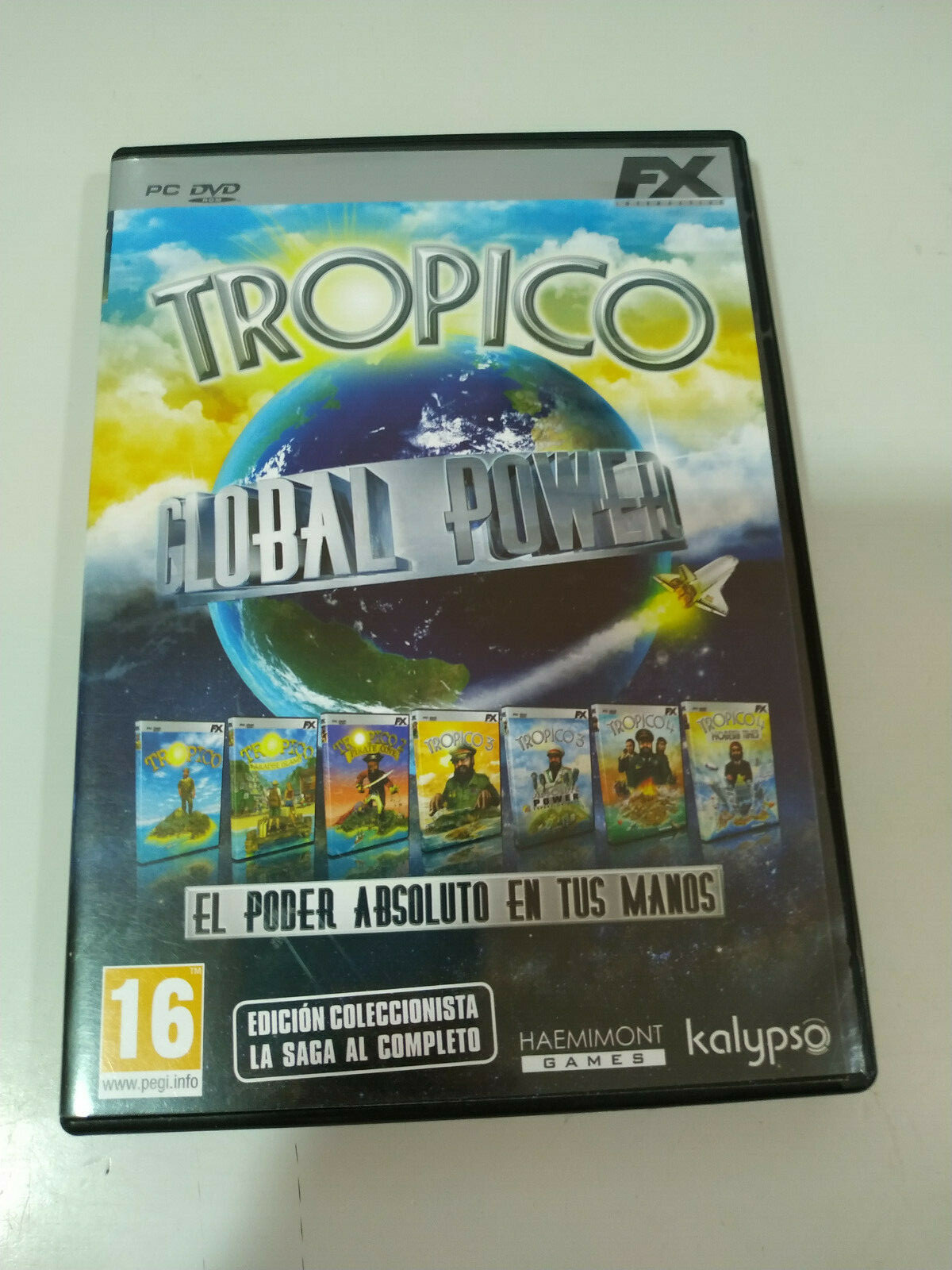 Tropico Global Power Saga Complete - Juego Para PC DVD-Rom España - 3T