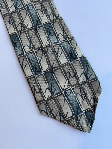 Jimmy V Foundation Collection One Classic Tie 100% Silk Men's Abstract Necktie
