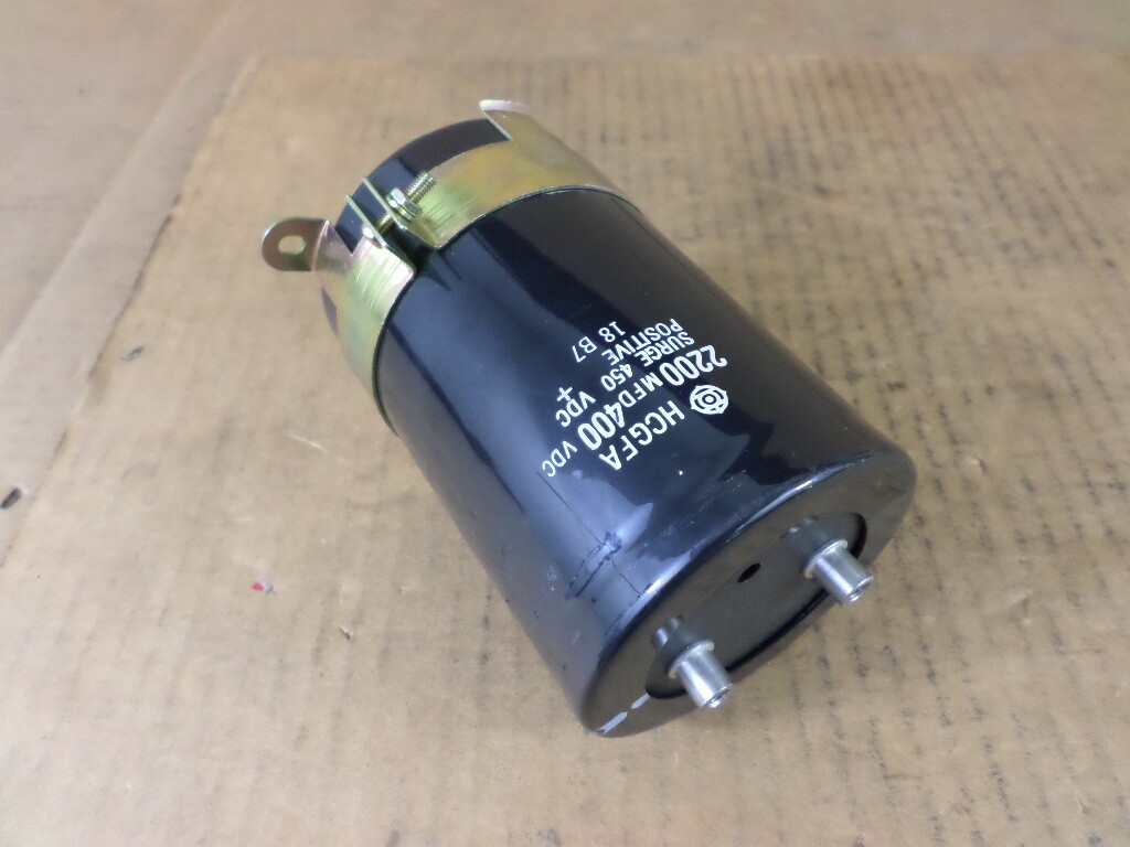 Toshiba HCGFA 2200MFD 400VDC Surge 450VDC Capacitor | eBay