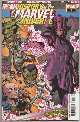 HISTORY OF THE MARVEL UNIVERSE #1   MARK WAID   STEVE MCNIVEN COVER ART - 2019