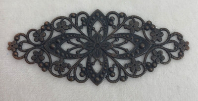 Findings ~ 60 pcs ~ Antique Copper ~ 35mm x 81mm Filigree Element Connector WRFg