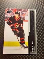 2021-22 UPPER DECK SERIES 1 Hockey YOUNG GUNS Card # 203 OLLE ALSING