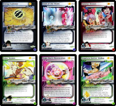 Dragon Ball Z CCG SCORE League Promo Season CHOOSE YOUR CARD Foil