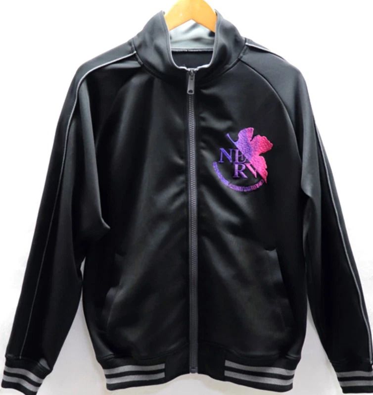 EVA Evangelion x Nishiki Rei Ayanami Crescent Jersey Jacket