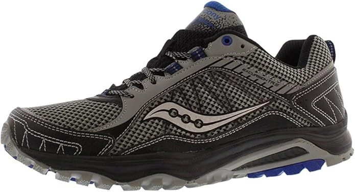 Saucony Mens Grid Excursion TR9 Black Grey Trail Running Shoes - S25249-4
Opens in a new window or t