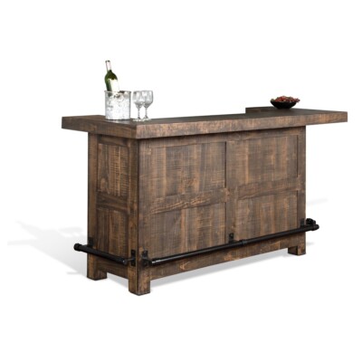 Sunny Designs Homestead 80'' Bar Unit in Tobacco Leaf 1963TL2