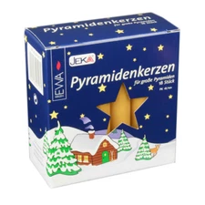 Jeka German Pyramid Candles - 17mm - German Pyramid Christmas EWA