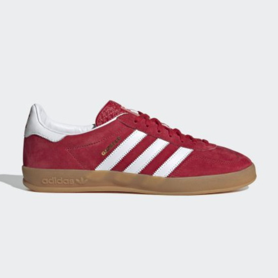 Домашние замшевые туфли Adidas Gazelle Scarlet Red - H06261 Ускоренная доставка