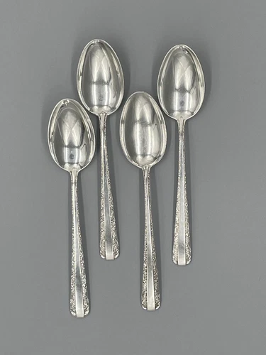Vintage Towle Candlelight Sterling Silver Teaspoon 6”-SET OF 4