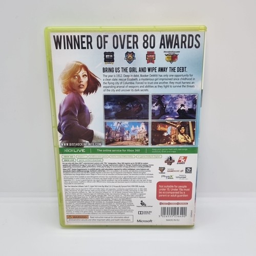 Bioshock 1, 2 & Bioshock Infinite Complete With Manual Xbox 360 - Picture 12 of 12