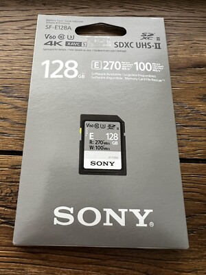 Sony 128GB SDXC UHS-II
