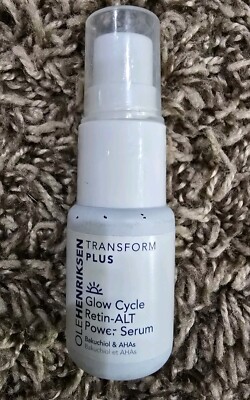 OLE HENRIKSEN Transform Plus Glow Cycle Retin-ALT Power Serum Anti Aging .25 NEW