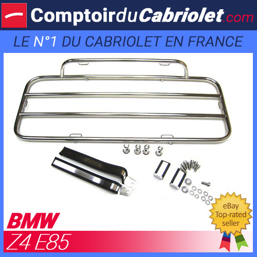 Porte-bagages sur-mesure BMW Z4 E85 sans perçage pour coffre sécurisé