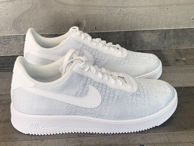 Nike Air Force 1 Flyknit 2.0 White/Pure Platinum - AV3042-100 | Sneaker  District