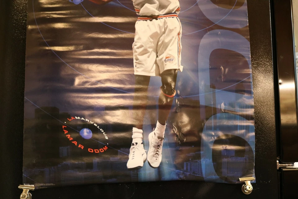 Póster de baloncesto de la NBA Lamar Odom Los Angeles Clippers 6757 difícil de encontrar Foto 3 de 3