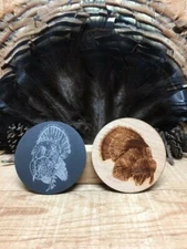  Lasered 3" Slate,   Anodized Aluminium    &  Cherry Sound Boards