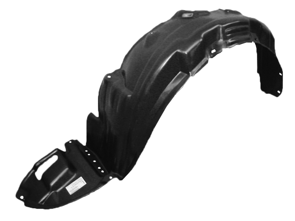 蘭丸 Front Fender Liner Set w/ Clips For 2003-2008 Toyota Corolla