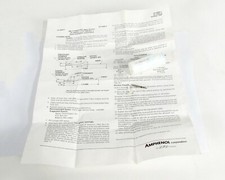 AMP CF-198035-57 Fiber Optic Termini MIL-T-29504