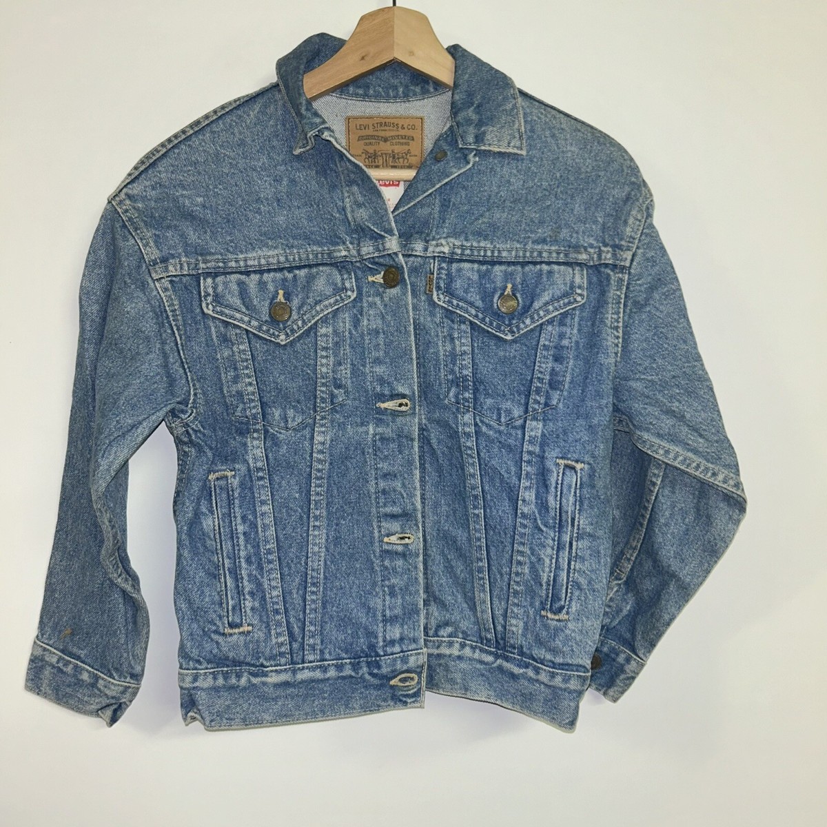 ジャケット・アウター 80's Levi's Denim Jacket Vintage 80s Levi's Orange Tab Denim Type III Jacket
