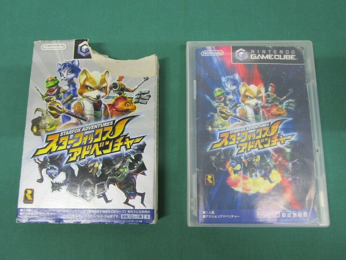 Game Cube -- Starfox Adventures -- Nintendo GC. GC. *JAPAN GAME