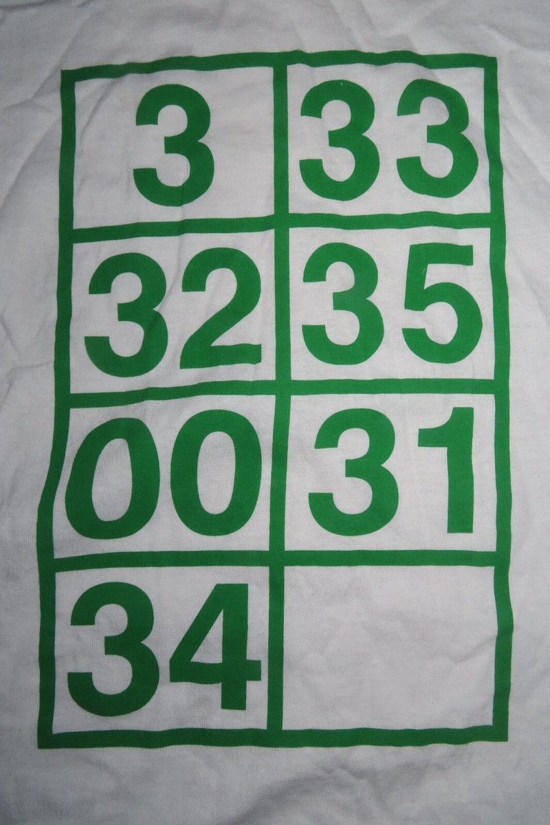 BOSTON CELTICS Retired Banners (XL) T-Shirt DJ BIRD McHALE PARISH