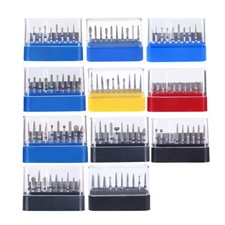 AZDENT Dental Diamond Bur Drill Kit for High Speed Handpiece FG101-117