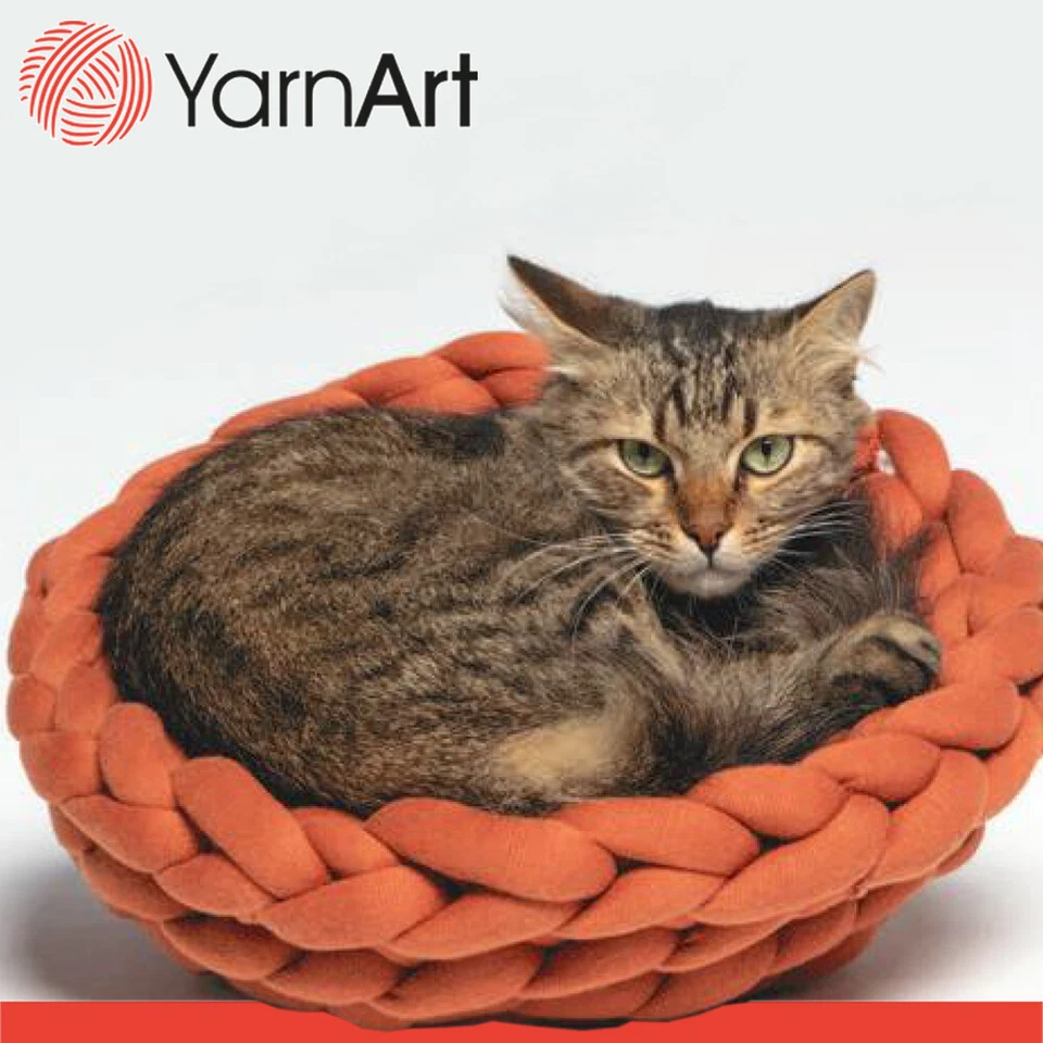 YarnArt 750 g Marshmallow Handstrickgarn Jumbogarn Teppich Decken 17 Farben - Bild 2 von 3