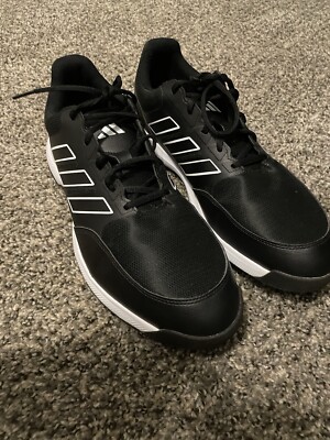 Adidas Tech  Men's Golf Shoes - Black, Size 11.5