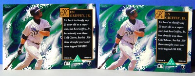 Ken Griffey, Jr. ERROR '93 Studio, No Name & No Studio Logo, Stars