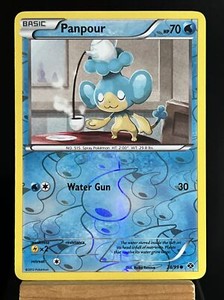 Pokemon Card Panpour 28/99 Next Destinies Reverse Holo Near Mint
