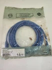Shaxon 14ft Snagless CAT6A Patch Cable, Blue (UL824M814BU-8FB) - LOT of 2