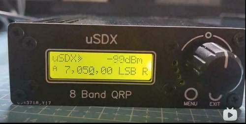 Transceptor uSDX 10/15/17/20/30/40/60/80m 8 bandas SDR todos los modos HF SSB QRP - Imagen 8 de 11