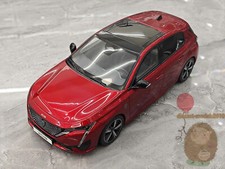 OTTO 1:18 PEUGEOT 308 GT Limited Resin Model Car Diecast Hobby Birthday Gift Red
