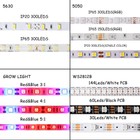 WS2812B WS2811 3528 5050 5630 Led Strip Light DC 5V/12V RGB/Single Color Lamp US