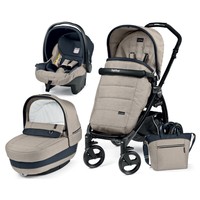 Modular System 0-36 Months Book Plus With Carrycot Elite Luxe Beige Peg Perego Modular System 0-36 Months Book Plus With Carrycot Elite Luxe Beige Peg Perego