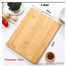 Bamboo Wooden Cutting Board Large Chop Board For Fruit,Vegetable & Meat DHL SHIP