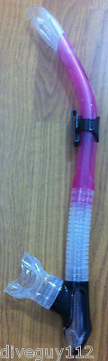 Mares Ergo Splash Schnorchel Tauchgerät Freitauchen Pink/Schwarz